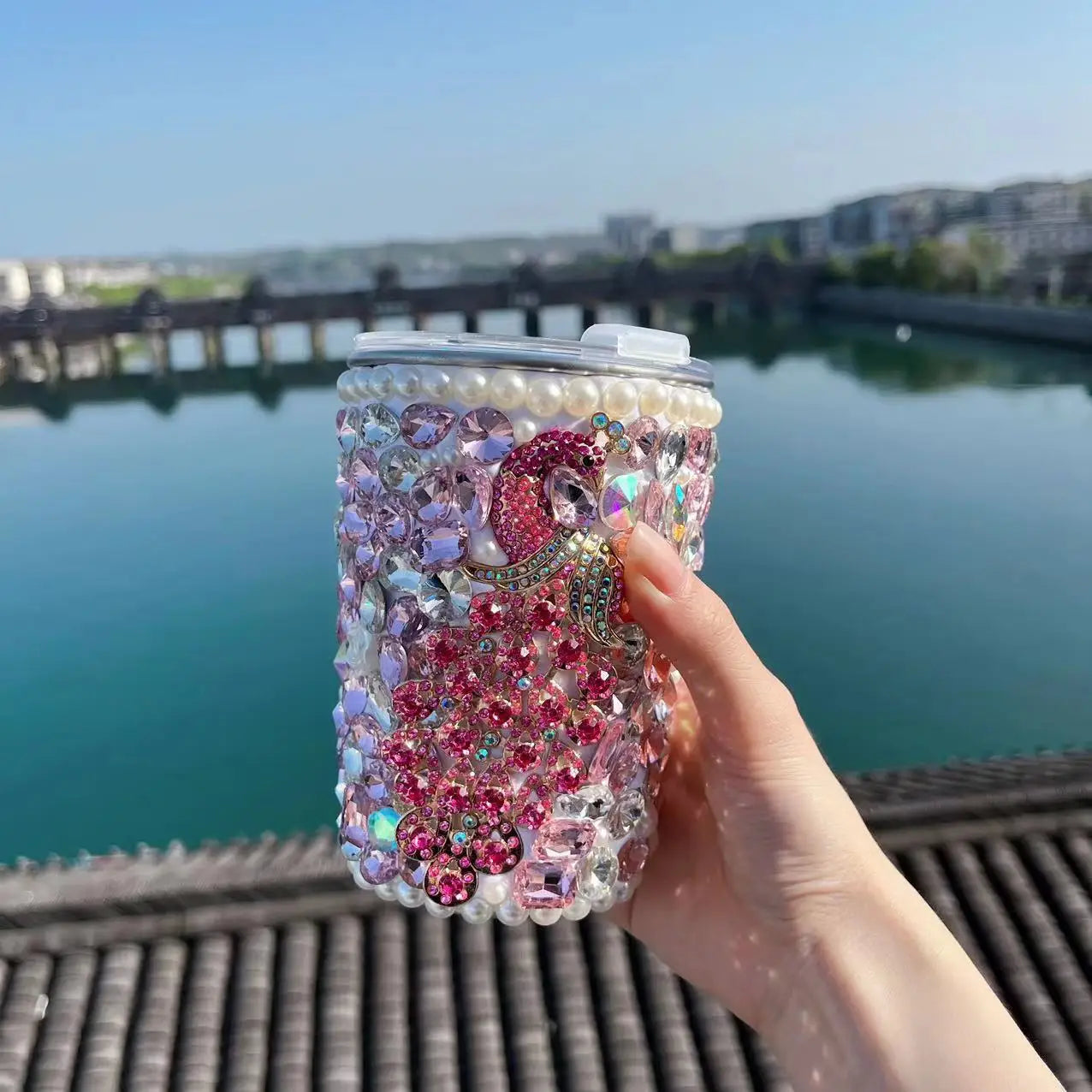 Bling Diamond Drink Tumbler