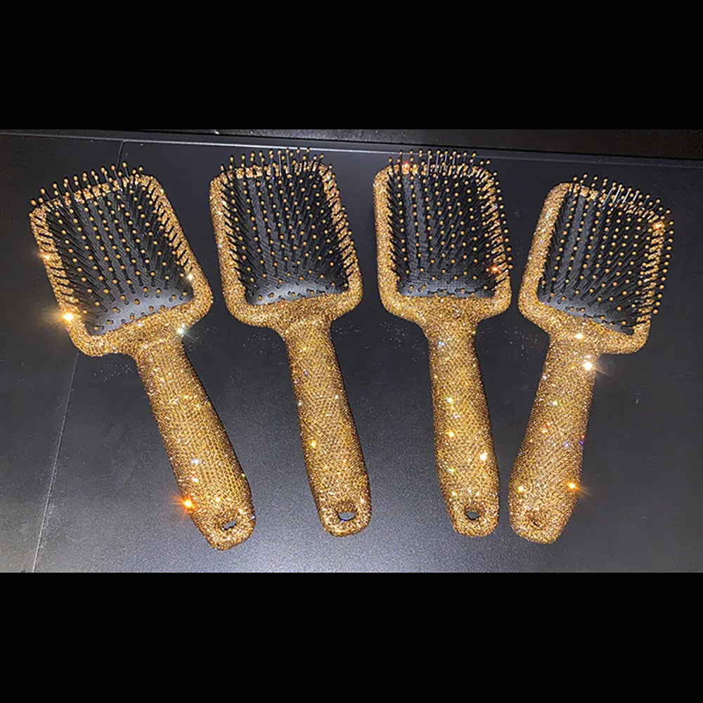 Rhinestone Hair Brush