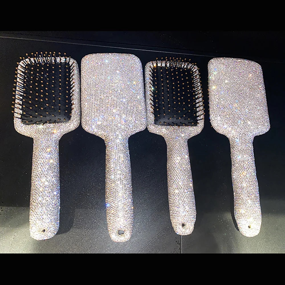 Rhinestone Hair Brush