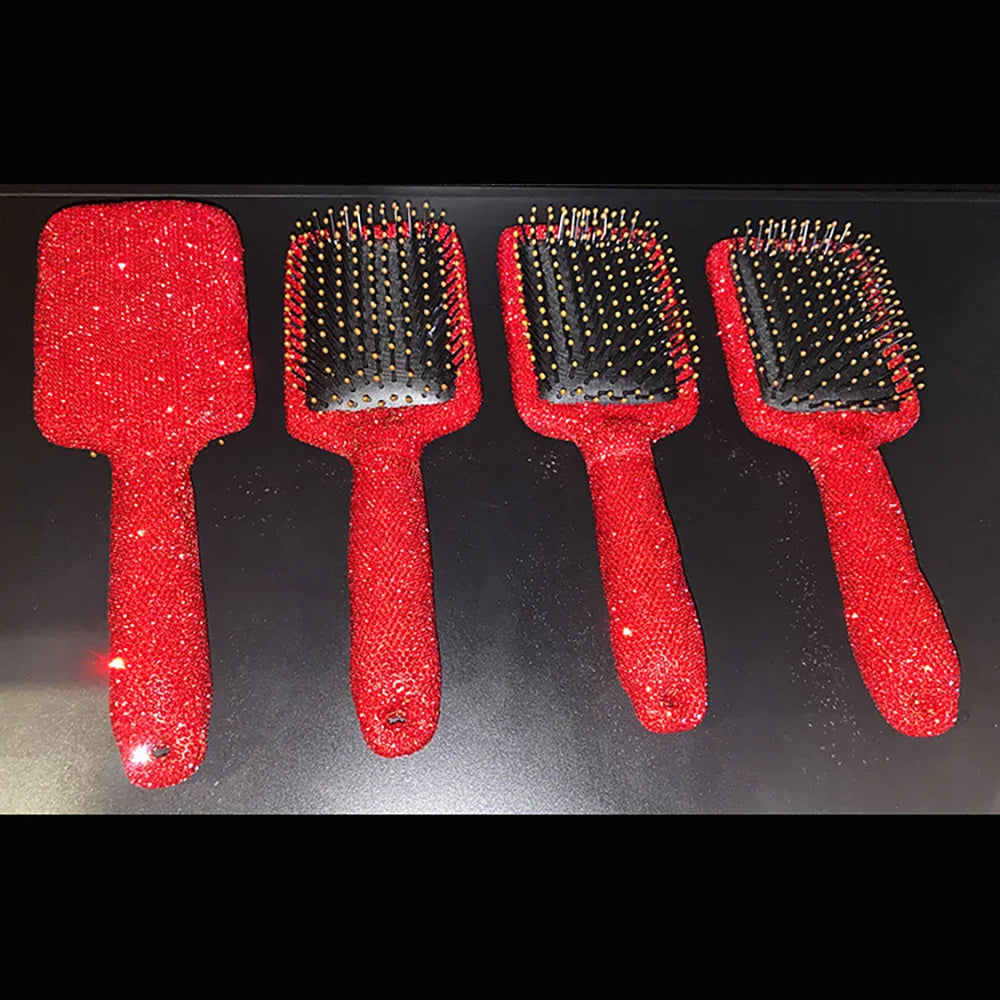 Rhinestone Hair Brush